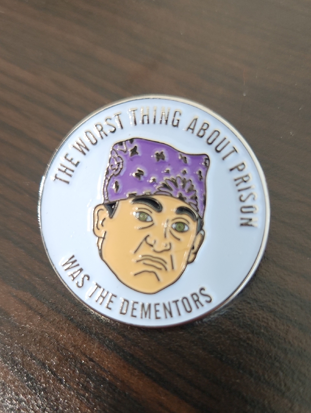 Enamel Pin- Prison Mike